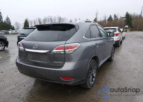 2013 Lexus Rx 350 F Sport z USA, uszkodzony, nr VIN 2T2BK1BA0DC171627